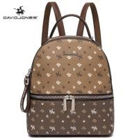 ราคา David Jones Paris กระเป๋าเป้สะพายหลัง หนัง Pu พิมพ์ลาย สำหรับผู้หญิง (17614060690)