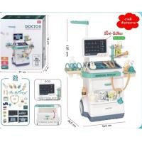 ราคา Kids learning ส่งจากไทย Doctor Medical Set 26 ชิ้น รถเข็นคุณหมอมีเสียง มีไฟ เซทคุณหมอเด็ก ของเล่นบทบาทสมมุติ (20530045194)