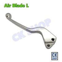 ราคา มือเบรค ซ้าย และ ขวา Air Blade Click Combi Brake สีชุบ มีเนียม แอร์เบรด คลิก รุ่น คอมบายเบรค เดิม ติดรถ เกรดดี (20716610411)