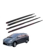 ราคา KLNU สำหรับ TOYOTA WISH ZNE10 2003 2004 2005 2006 2007 2008 Weatherstrip Window Seal รถหน้าต่าง Moulding Trim ซีลประตู Out (16518371484)