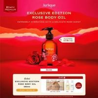 ราคา Jurlique Exclusive Edition Rose Body Oil 200ml ออยล์บำรุงผิว (21264655490)