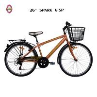 ราคา LA Bicycle จักรยานแม่บ้าน รุ่น SPARK 26 6 Speed (11707837257)