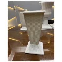 ราคา พร้อมส่ง กระถางโรมัน กระถางต้นไม้ กระถางพลาสติก จัดสวน ประดับสวน แต่งสวน กระถางโรมันสีขาว (20586700620)