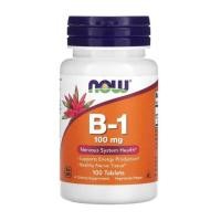 ราคา American Now Foods Vitamin B1 B 1 Thiamine Nervous System Health 100mg 100 Tablets (19737917417)
