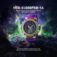 ราคา CASIO G SHOCK Limited MT G B3000PRB 1A Aurora Oval with Recrystallized Steel Bezel and Rainbow (20320800683)
