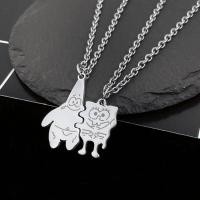 ราคา Lowest price MH 2ชิ้นสร้อยคอแฟชั่นเพื่อนที่ดีที่สุดสร้อยคอคู่รักสร้อยคอคู่รักเครื่องประดับคู่รัก (19613274066)
