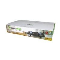 ราคา เตาแก๊สกระจก หัวคู่หน้ากระจกนิรภัย SMARTHOME GAS STOVEรุ่น SM GA2H 01 หัวทองเหลืองและอินฟาเรด 2in1 (2634466735)