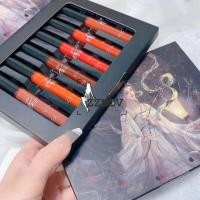 ราคา ลิปเนื้อแมท ลิปสติก เซทลิปโทน เกาหลี สีส้มอิฐ 6สี 6 แท่ง ลิปสติก ลิปแมทโทนแดงก่ำ ลิปกันน้ำ ลิปสติก เกลี่ยง่าย ไม่ตกร่อง สีสวย (21321953845)