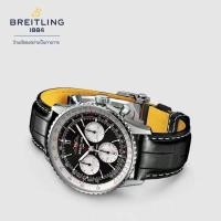 ราคา โรงงานขายตรง แฟชั่นนาฬิกาผู้ชาย 43mm สายหนังสีฟ้าอ่อนสแตนเลสกรณีมือกันน้ําผู้ชายนาฬิกาการเคลื่อนไหวพรีเมี่ยมนาฬิกาที่มีคุณภาพสูง (21204061005)