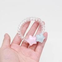 ราคา ยางรัดผม โปร่งใสยางรัดผมเกลียว ความยืดหยุ่นสูง สายคาดผมสไตล์เกาหลีที่ทันสมัย รูปแบบดาวน่ารัก MIMOON (20607340607)