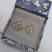 ราคา ต่างหูห่วงรูปวงกลม CD EARRINGS อะไหล่สีทอง พร้อมส่งในไทย (21202850132)