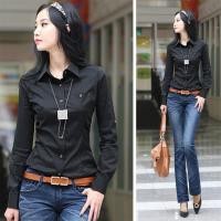 ราคา GW เสื้อเบลาส์ทำงานของผู้หญิงเสื้อเชิ้ตทรงสลิมแขนยาวสีขาวใส่ทำงานในออฟฟิศออฟฟิศสำหรับฤดูใบไม้ผลิ เสื้อพรีทสีมิ้น เสื้อเชิ้ตสีขาว ธรรมดา เสื้อเชิ้ตหญิง เสื้อเชิ้ตทำงานผู้หญิง 2024 (9749329091)