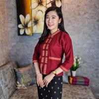 ราคา เสื้อพื้นเมืองภูไทหญิงแขนยาวไซส์ใหญ่พิเศษ (20651331440)