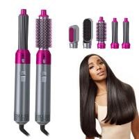 ราคา 5 in 1 Electric Hair Dryer Set Automatic Styler Blow Dryer Brush Styler Kit for WomenGirlfriend (16555892230)