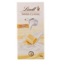 ราคา Lindt Swiss White Chocaolate 100 g ลินด์ ไวท์ช็อกโกแลต ขนาด 100 กรัม 1 ชิ้น (11887985163)