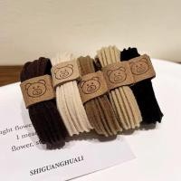 ราคา 5ชิ้นยางมัดผมรูปหมีกาแฟเชือกมัดผมแบบหวานๆแฟชั่นยืดหยุ่นสูงยางผมหางม้ายางมัดเครื่องประดับผมการ์ตูนน่ารักสำหรับเด็กผู้หญิงของขวัญช้อปปิ้งปาร์ตี้ประจำวัน (20886041616)
