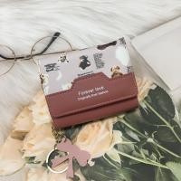 ราคา B5กระเป๋า3พับใบสั้นกระเป๋าสตางค์ กระเป๋าสตางค์ผู้หญิง กระเป๋าสตางค์ใบสั้น กระเป๋าแฟชั่น (20767566620)