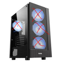 ราคา เคสคอมพิวเตอร์ ATX Venuz รุ่น VC 3301 ดำ VC 3302 ขาว ฝาข้าง Acrylic มาพร้อมพัดลม RGB 3 ตัว ในราคาพิเศษ สินค่ามีประกัน (21364773617)