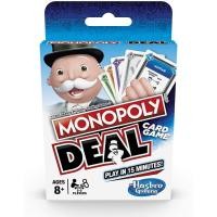 ราคา Monopoly Deal Card Game เกมเศรษฐี การ์ดเกม แบบไผ่ Board Game บอร์ดเกม ของแท้ (13520047064)