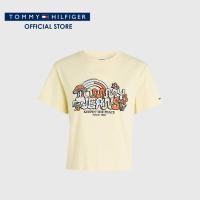 ราคา Tommy Hilfiger เสื้อยืดแขนสั้นผู้หญิง รุ่น DW0DW15473 ZHO สีเหลือง (19108698382)