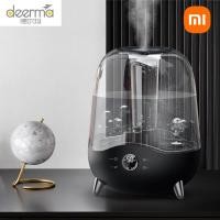 ราคา Xiaomi Deerma เครื่องเพิ่มความชื้น 5L High Capacity Air Humidifier เครื่องพ่นไอน้ำ ฟอกอากาศ Household Sprayer 220V Humidifier (21016404911)