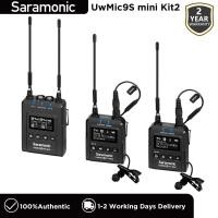 ราคา Saramonic UwMic9S Kit1 Kit2 Mini UHF ไมโครโฟนไร้สายแบบหนีบเสื้อพร้อมโมโน สเตอริโอ จอภาพเสียงสำหรับกล้อง DSLR กล้องวิดีโอสตรีมมิ่งสดการบันทึกวิดีโอพอดคาสต์ (20720289245)