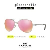 ราคา ลดกระหน่ำ แว่นกันแดด COACH รุ่น HC7074 ทรงนักบิน สีชมพู พริ้งๆ (20124408998)