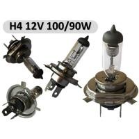 ราคา หลอดไฟหน้ารถยนต์ 12V 100 90W H4 ขายเป็นดวง รหัส 12V 100 90W H4 (10349027558)