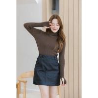 ราคา W13 Earth tone sweater เสื้อไหมพรมคอเต่า รุ่นสอดนิ้ว (18012374535)