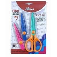 ราคา กรรไกร ซิกแซก Scissors DMAK กรรไกรซิกแซกเปลี่ยนหัวได้ ขนาด 6 นิ้ว กรรไกรซิกแซก 7 นิ้ว จำนวน 1 อัน (15895181623)