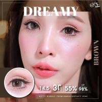 ราคา คอนแทคเลนส์ Kitty kawaii รุ่น Dreamy Brown (20069170656)