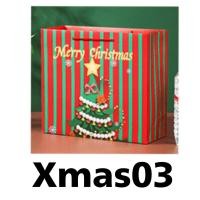 ราคา ถุงหิ้วใส่ของขวัญมีเชือก ใส่ขนม เทศกาลคริสต์มาส ปีใหม่ ของฝาก ตกแต่งห้อง ฉลอง ของฝาก (20872184433)