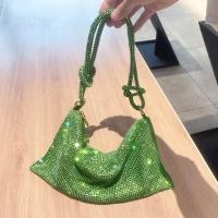 ราคา Luxury Designer Hobo ไหล่กระเป๋า Handle Shining Rhinestones คลัทช์คริสตัลกระเป๋าและกระเป๋าถือ Hobo กระเป๋า (21170234867)