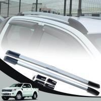 ราคา ราวหลังคา แร็คหลังคา แบบเจาะ รุ่น ฟอร์ด เรนเจอร์ FORD RANGER T6 มาสด้า MAZDA BT 50 PRO ปี 2012 2018 สีบรอนซ์ (17447652912)