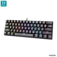 ราคา คีย์บอร์ดเกมมิ่ง Tsunami AX 61 60 61Key Compact Layout Rainbow Mechanical Gaming Keyboard รับประกันสินค้า 1 ปี (21103314259)