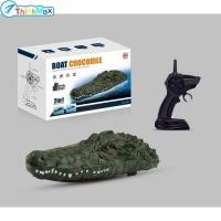 ราคา THINKMAX RH702 2 4กรัม RC เรือจำลองจระเข้หัวแข่งเรือไฟฟ้ากันน้ำหลอกของเล่น (16578967775)