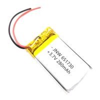ราคา UNI แบตเตอรี่ลิเธียมโพลิเมอร์3 7V 651730 280mAh ของเล่นขนาดเล็ก MP4 MP3ระบบนำทาง GPS (20808527739)