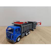 ราคา รถดั้มพ่วง ดั้มได้ สีเทาน้ำเงิน สีเทาเขียว สีเทาส้ม (18634344211)