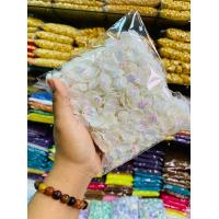 ราคา เปลือกหอย งานลูกปัด งานลูกปัดเปลือกหอย สวยงาม งานDIY (19601591551)