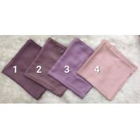 ราคา ผ้าคลุุมฮิญาบ ฮิญาบแฟชั่น ฮิญาบมุสลิม ผ้าคลุมผมฮิญาบ ผ้าบาวาชิมริ่ง สีพื้น แบบสามเหลี่ยม พันเอง ขนาดหลาสกรู (17086539456)