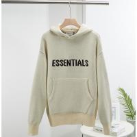ราคา เสื้อกันหนาวแขนยาวแบบมีฮู้ดพิมพ์ลาย Fear Of God Essentials แฟชั่นสําหรับผู้ชาย (15174960544)