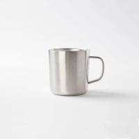 ราคา MUJI MUJI MUJI stainless steel double layer mug anti scalding coffee cup anti fall luxury water cup thermal insulation and cold storage (20570437376)