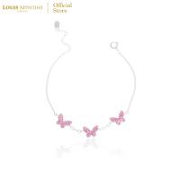 ราคา Louis Montini Jewelry Sterling Silver 925 Bracelet สร้อยข้อมือเงินแท้ 92 5 สร้อยข้อมือผู้หญิง รูป butterfly LJBL08 (17151672404)