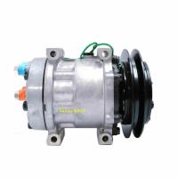 ราคา คอมแอร์ Kobelco SD7H13 4หู 24v ร่อง B หัวแปะตูด คอมเพรสเซอร์ แอร์ โกเบลโก้ คอมแอร์รถยนต์ Compressor (688026633)