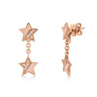 ราคา Jewellista ต่างหู Anda ดีไซน์รูปดาว เงินแท้ ประดับพลอย CZ (17242712197)
