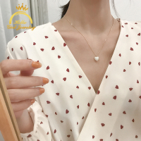 ราคา A Hello Girl Jewelry New Summer Ins Style Pearl Necklace Daisy Flower Pendant Metal Rose Flower Necklace Butterfly Clavicle Chain Women Girls Gifts (8774877736)