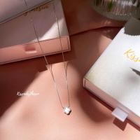 ราคา Kissmebythesun Fuchsia Necklace สร้อยคอจี้ดอกไม้ ชุบทองคำขาว 14k (20364118816)