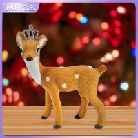 ราคา เครื่องประดับตุ๊กตาตกแต่งบ้านกวางตกแต่งตุ๊กตากวางเรนเดียร์คริสต์มาส Mippos (20555381631)