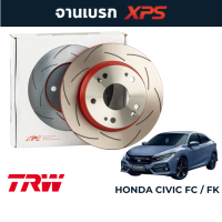 ราคา จานเบรกแต่ง TRW XPS 282mm 260mm สำหรับ Honda Civic FC FK (16603306642)