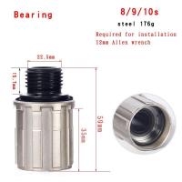 ราคา NOVATEC MTB Freehub ตัวฮับด้านหลัง8 9 10 11ชุดสปีดบอลแบริ่งไทเทเนียมล้อตัวอะไหล่จักรยานเสือหมอบภูเขา (19587678619)